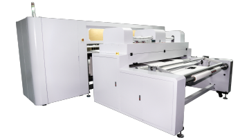 Digital printing machine for decorative paper