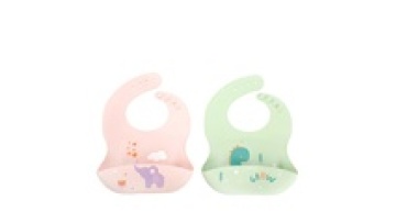 BPA Free Soft Silicone Baby Bibs Waterproof Silicone Feeding Baby  Cartoon Aprons for Babies Girl and Boy1