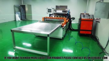 LT-AUTO Full Automatic Hepa Filter Mini Pleating And Gluing Machine1
