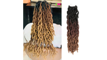 Wave Gypsy Locs Crochet Hair Synthetic Wavy Twist Braiding Hair Extensions 18 24 Inch Goddess Faux Locs Crochet Braids Heymidea1