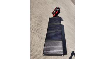 Solar panel charge power staiton