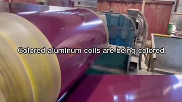 Color Coated Aluminum Coils