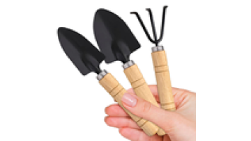 3 piece mini garden tool sets for gardening heavy duty Planting Tools Small Rake Trowel Shovel garden hand tools set1