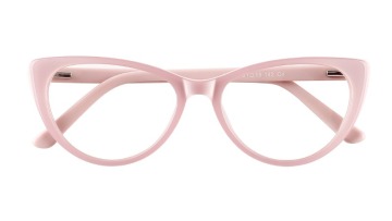 High Quality Computer Pink Blue Light Lunette Oeil De Chat Gafas Ojo De Gato Rosa Glasses Acetate Cat Eye Glass Frames1