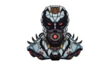 hot sell bulk garment accessories creative Evil Figure High End fictional character embroidery patches1