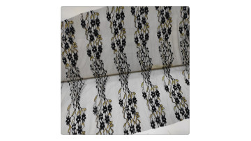metalic mesh lace fabric K-23900