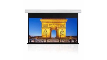 Aluminum-cased Electric Projection Screen