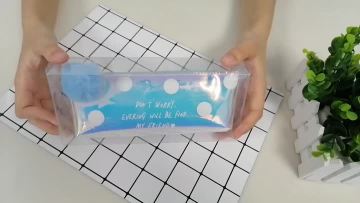 Custom high quality waterproof TPU laser pencil case