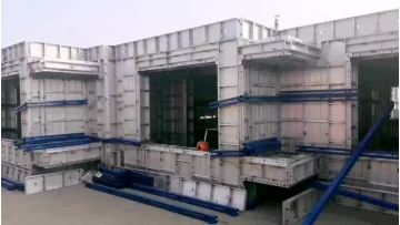 concrete slab column metal formwork system board1