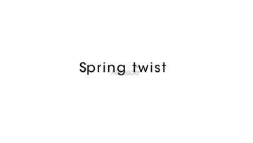 spring twist hair