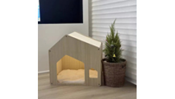 modern new design indoor assemble large canvas solid wood  balcony  living room pet cat Detachable wooden house1