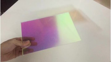 customer thickness 4* 8 feet   holographic plexiglass Iridescent rainbow acrylic sheet1