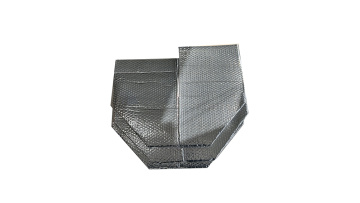 Foil bubble box liner