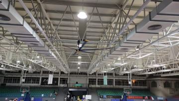 marckeez HVLS ceiling fan for indoor stadium