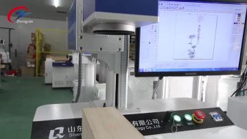CO2 laser marking machine for wooden