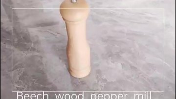 Wood Spice Grinder Adjustable Coarseness Ceramic