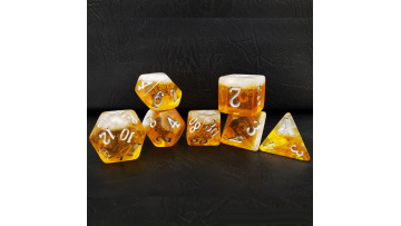 DND Polyhedral Beer Game Dice Set