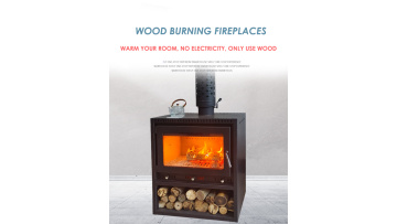 FMZM series wood burning fireplace