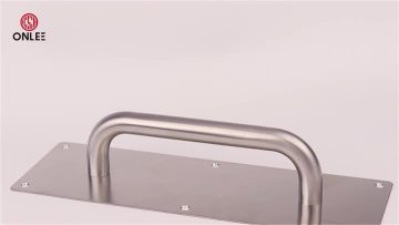 SS one set pull and push big plate handle video
