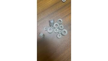 High quality zinc plate hex flange nuts1