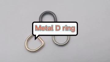 Metal D ring