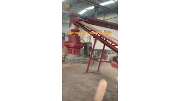 .5-3t wood pellet making machine and wood pellet burning stove