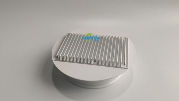 LED extrusion and cut heatsinks