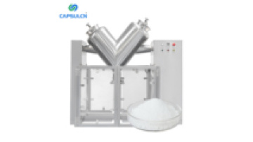 Customized V100 V Shape Automatic Small Type Lab Laboratory Chemical Dry Powder Pellet Mixing And Blending Machine1