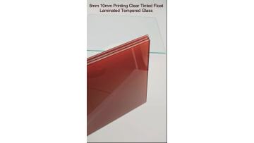 Printing Clear Tinted  Laminated Tempered Glass