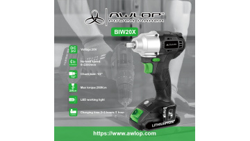 BIW20X AWLOP Brushless Cordless Impact Wrench Drill