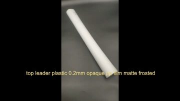  top leader plastic 0.2mm opaque pp