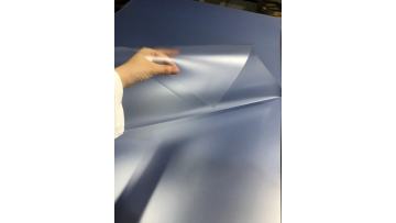 embossed transparent PVC sheet