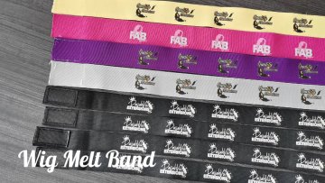 Custom Logo Adjustable Hair Elastic Lace Melting Belt Band Wrap Slayer Headband Wig Grip Elastic Wigs Edges Melt Band Wig Band1