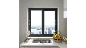 Bathroom Sliding Thermal Break Hidden Drainage Waterproof Aluminium Sliding Windows With Mosquito Mesh1