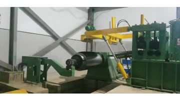 Hot Sale 3 x 1250 Steel Coil Slitting Line Russia.mp4