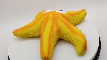 LATEX TOY SEA STAR