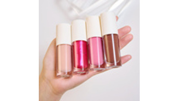 Lip Gloss Cosmetics Manufacturing Factory Custom Vegan Shimmer Nude Lip Plump Gloss Liquid Lipstick Private Label1