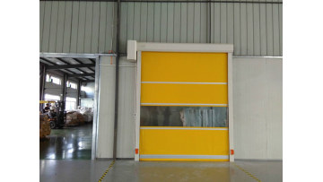 PVC fabric fast roll up doors for production line