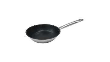 stainless steel frying pan non stick