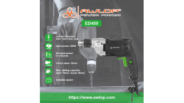 ED450 Portable Electric Drill 450W