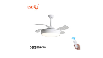 LED invisible ceiling fan