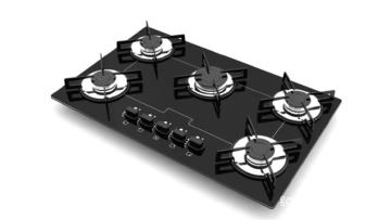 Cooktop stove 5 burners