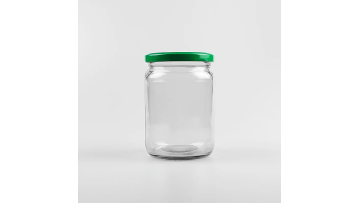 550ml glass jar with lid