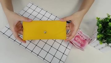 Colorful waterproof custom TPU women wallet
