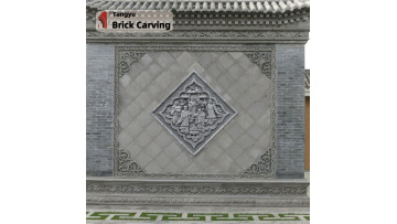 Fu Lv Shou Xi Cai Brick Carving
