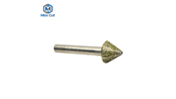 Stone Sintered Diamond Milling Cutter Drill Bit Tapered Ball Head Flat Bottom Cnc Router Carving Granite Marble Carving Knife1