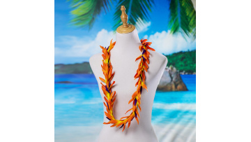 KN-hl016s-6 bird of paradise lei