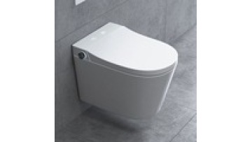 low price Wholesale new style ultraviolet rays  smart Sanitary Ware Bathroom Ceramic Round Wall Hung Toilet1