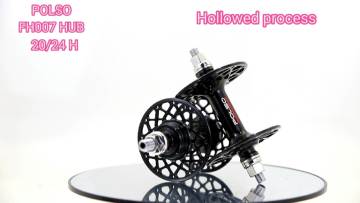 FH007 bicycle hub High quality 20/24H hole fixed gear bearing aluminum alloy bicycle ultra-light wheel hub1
