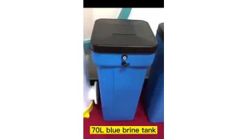 70L Blue Brine Tank